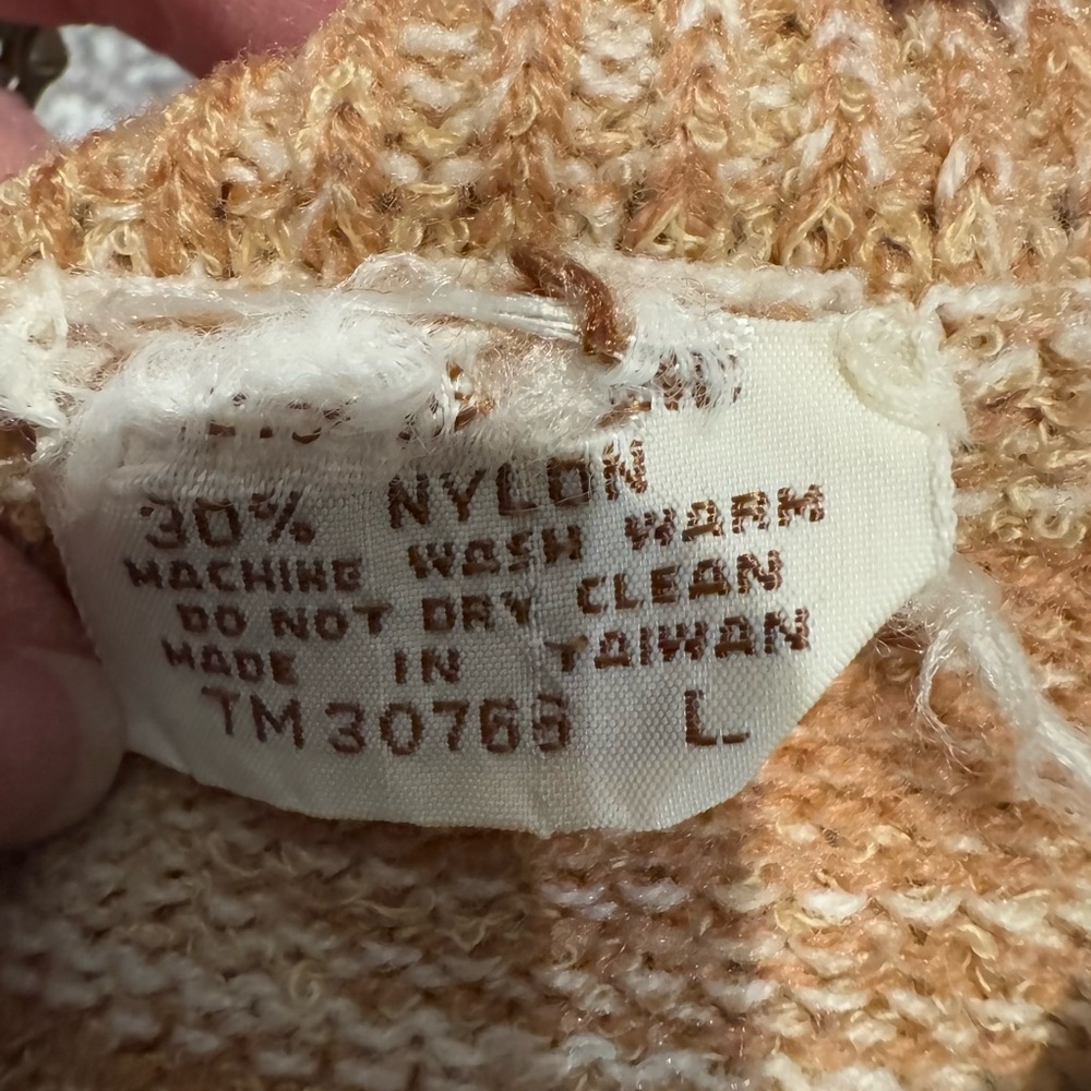 Vintage Arpeja Organically Grown Kids L Sweater Vest 70’s - Picture 3 of 5